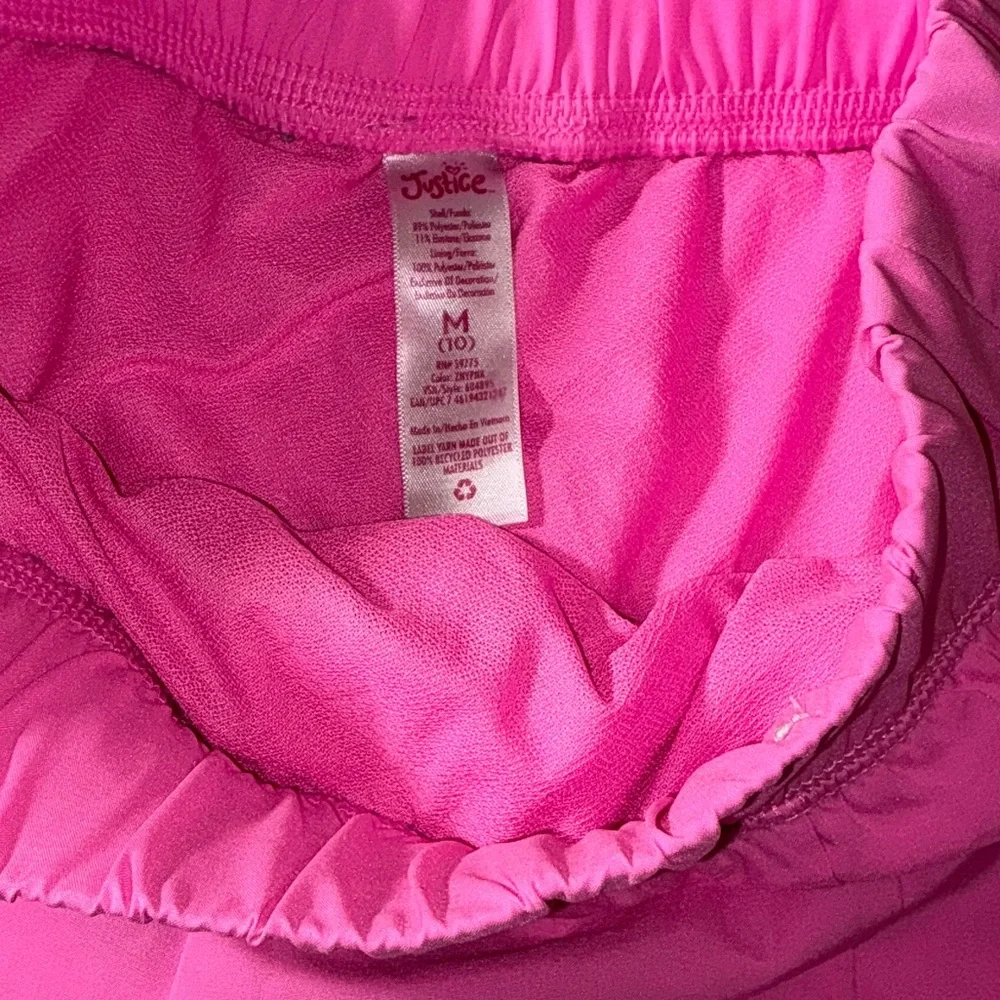 Justice Sport Girls Shorts Size M (10) Pink